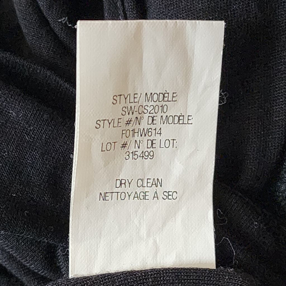 HELMUT LANG Faint Black Sleeveless Midi Dress S - Picture 12 of 12